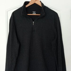 Van Heusen Quarter Zip Fleece Pullover - Size XL